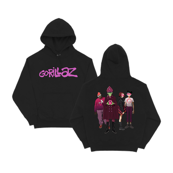 Gorillaz logo hoodie clearance
